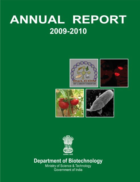 Annual Report 2009-2010 - Department of Biotechnology