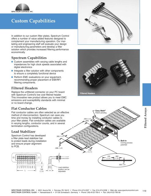 EMI Catalog - Spectrum Control