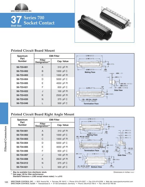 EMI Catalog - Spectrum Control