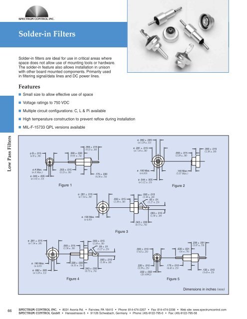 EMI Catalog - Spectrum Control