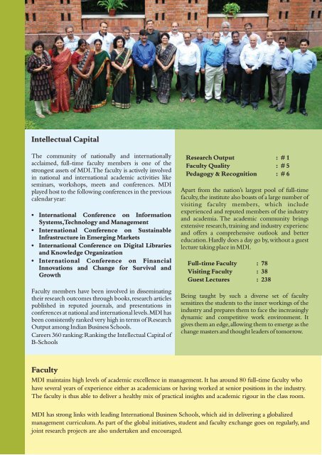 COVER PAGE MDI 19-10-11 - Management Development Institute