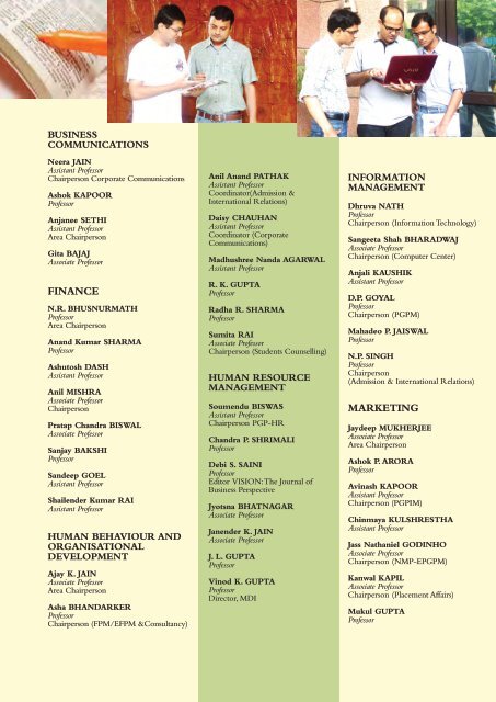 COVER PAGE MDI 19-10-11 - Management Development Institute