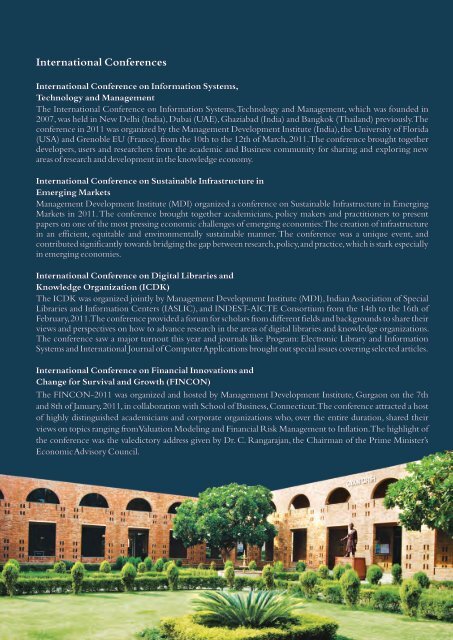 COVER PAGE MDI 19-10-11 - Management Development Institute