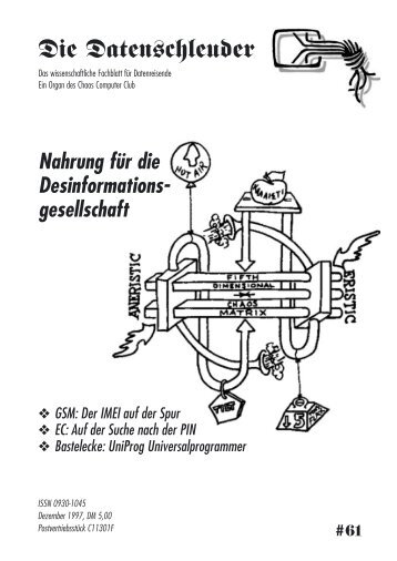 Die Datenschleuder - Chaosradio - CCC