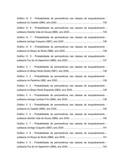 anÃ¡lise de alternativas de enquadramento para a bacia hidrogrÃ¡fica ...