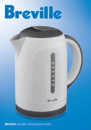 BKE520 Variable Temperature Kettle - Breville