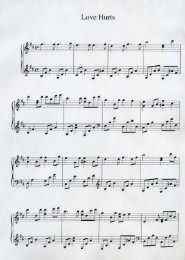 Yiruma â Love Hurts - Daily Piano Sheets