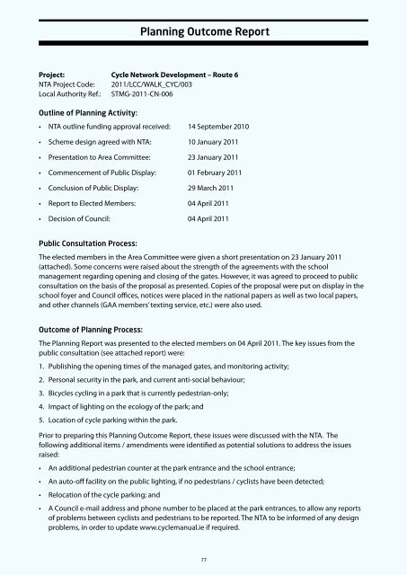 Project Management Guidelines - National Transport Authority