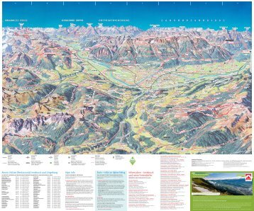 Hike & Fun Panoramakarte und Tourenbeschreibungen - Innsbruck
