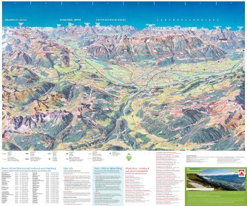 Hike & Fun Panoramakarte und Tourenbeschreibungen - Innsbruck