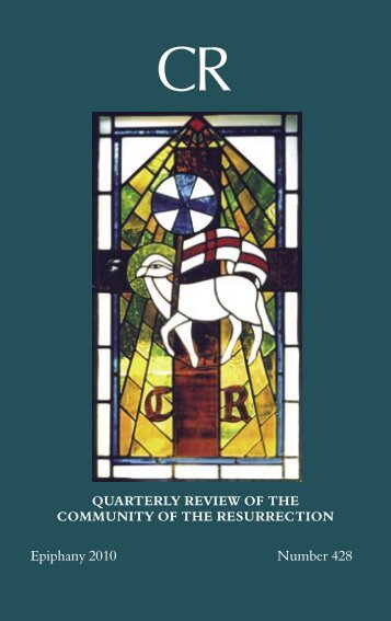 Epiphany - Companions of the Community of the Resurrection, Mirfield