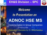 ADNOC HSE MS