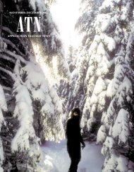 ATN November-December 2003 - Appalachian Trail Conservancy