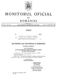 HOTâRÂ¬RI ALE GUVERNULUI ROMÂ¬NIEI