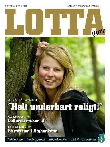 Helt underbart roligt!â - Lottorna