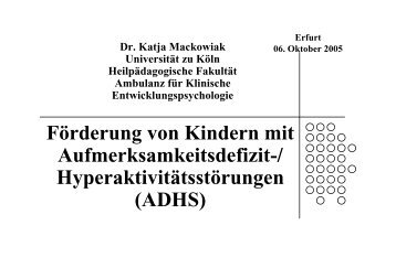 ADHS - Thillm