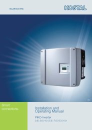 Installation and Operating Manual - AS Solar GmbH