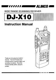 DJ-X1 0 - Alinco