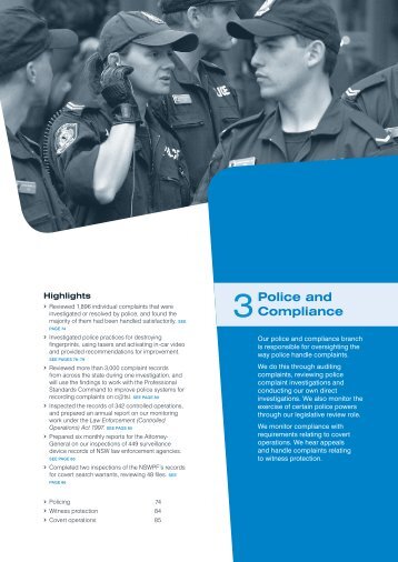 Policing - NSW Ombudsman - NSW Government