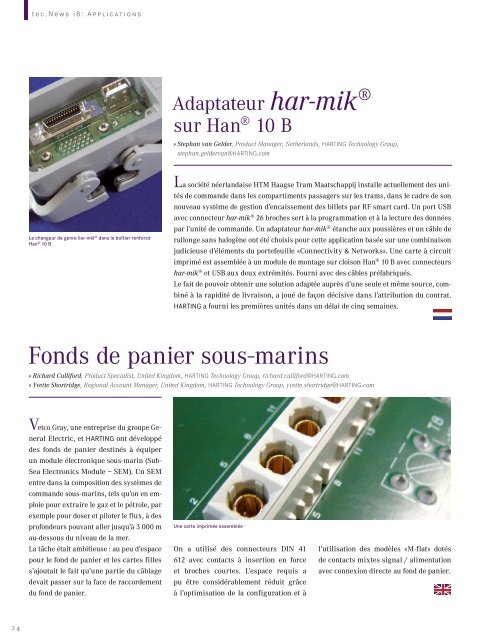 InnovatIons de HaRtInG