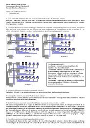 Reti di Calcolatori I Docente: Pier Luca Montessoro ... - diegm