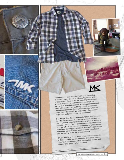 Men's COLLeCTiOn - Mountain Khakis