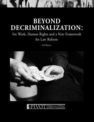 Beyond Decriminalization: Sex-work, Human Rights and a New ...