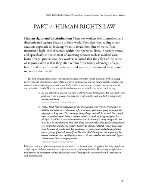 Beyond Decriminalization: Sex-work, Human Rights and a New ...