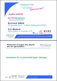 Bertrand OMON IR groupe Eure - Cellule Nationale DEPHY Eric ...