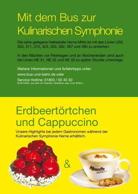 12.05.2010 bis - Kulinarische Symphonie Herne
