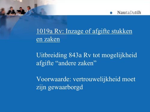 Implementatie van Richtlijn 2004/48 EG betreffende ... - NautaDutilh