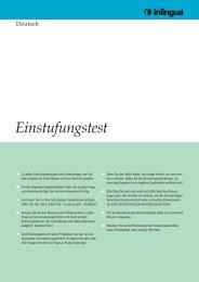 Einstufungstest Deutsch PDF-Download - inlingua Chemnitz