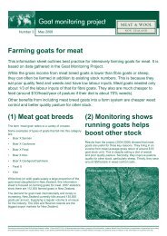 Farming goats for meat (1) Meat goat breeds (2) Monitoring shows ...