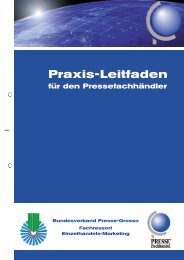 Praxis-Leitfaden - Presse-Grosso Wilhelm Schmitz GmbH & Co. KG