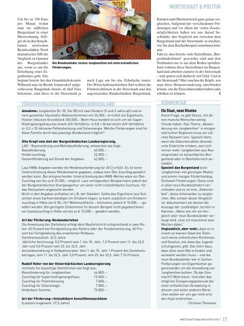 Ausgabe 05/2011 Wirtschaftsnachrichten SÃƒÂ¼d