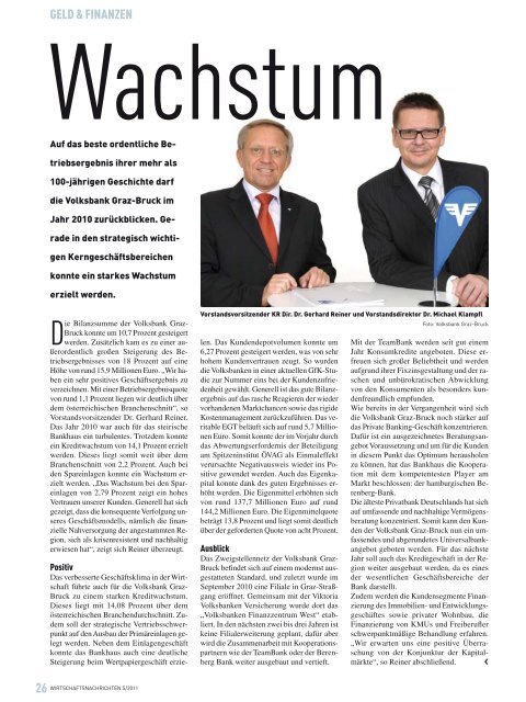 Ausgabe 05/2011 Wirtschaftsnachrichten SÃƒÂ¼d