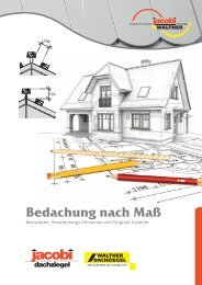 Bedachung nach MaÃ - Jacobi Tonwerke GmbH