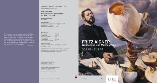 Fritz Aigner Wunderkind und Malmaschine - Galerie Lehner