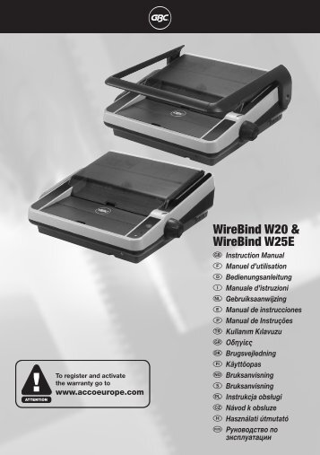 WireBind W20 & WireBind W25E - Net