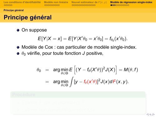 ProblÃ¨mes de rÃ©duction de dimension pour la rÃ©gression en ... - Isped