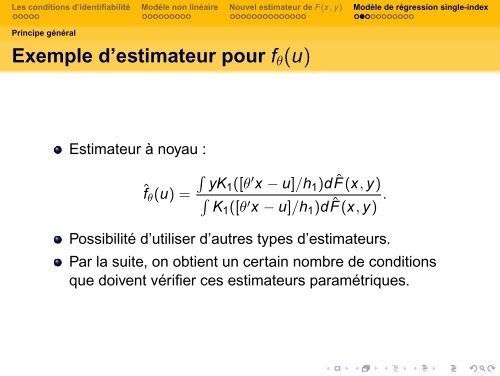 ProblÃ¨mes de rÃ©duction de dimension pour la rÃ©gression en ... - Isped