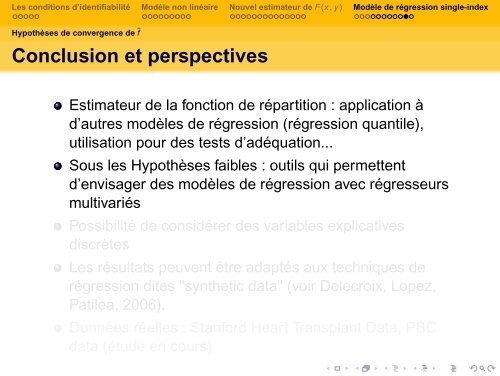 ProblÃ¨mes de rÃ©duction de dimension pour la rÃ©gression en ... - Isped