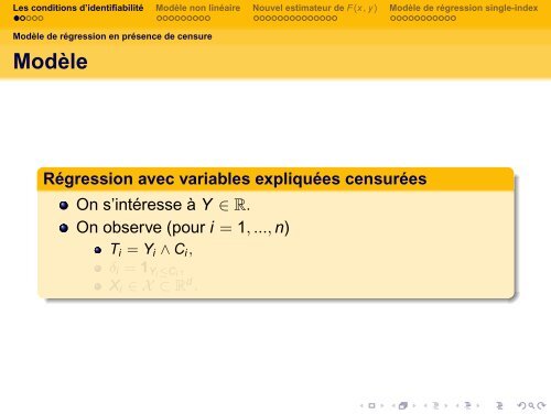 ProblÃ¨mes de rÃ©duction de dimension pour la rÃ©gression en ... - Isped