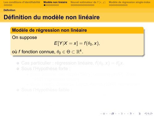 ProblÃ¨mes de rÃ©duction de dimension pour la rÃ©gression en ... - Isped