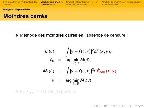 ProblÃ¨mes de rÃ©duction de dimension pour la rÃ©gression en ... - Isped