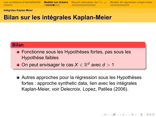 ProblÃ¨mes de rÃ©duction de dimension pour la rÃ©gression en ... - Isped