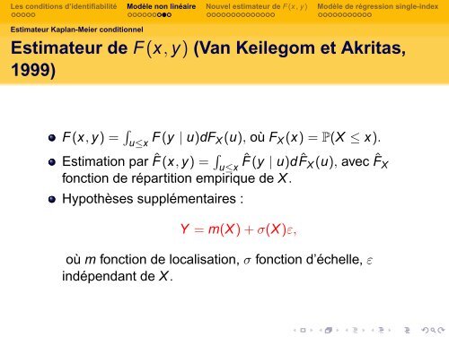 ProblÃ¨mes de rÃ©duction de dimension pour la rÃ©gression en ... - Isped