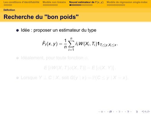 ProblÃ¨mes de rÃ©duction de dimension pour la rÃ©gression en ... - Isped