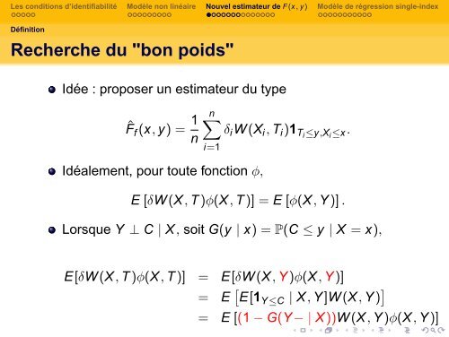 ProblÃ¨mes de rÃ©duction de dimension pour la rÃ©gression en ... - Isped