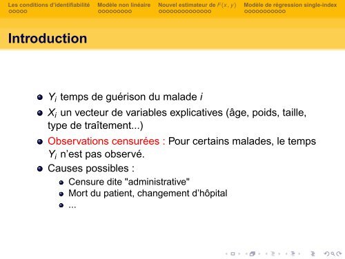 ProblÃ¨mes de rÃ©duction de dimension pour la rÃ©gression en ... - Isped